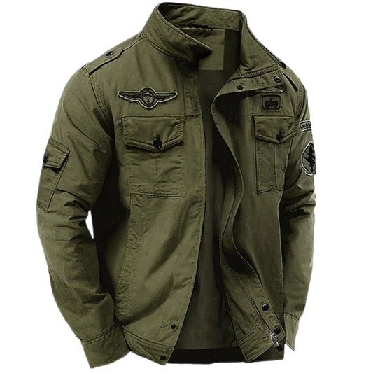 Militaire Cargo Jas | GESTRUCTUREERDE MILITAIRE JAS