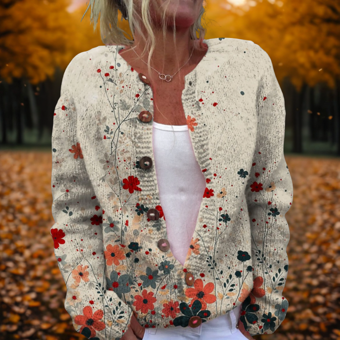 LEAH | Comfortabele Gebreide Cardigan voor Elke Dag