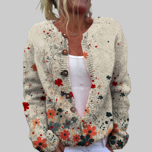 LEAH | Comfortabele Gebreide Cardigan voor Elke Dag