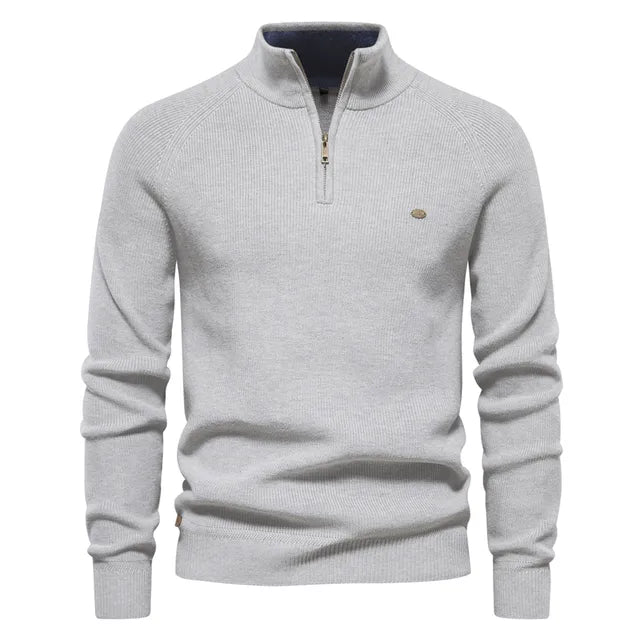 Lovas | Gebreide Zip-Up Trui
