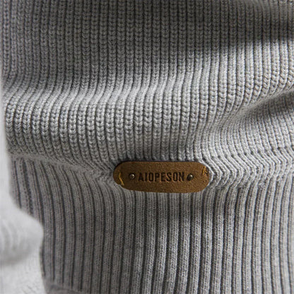 Lovas | Gebreide Zip-Up Trui
