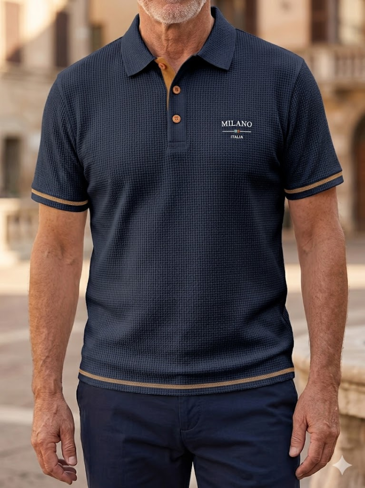 Luchtige Heren Polo