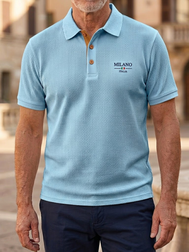 Luchtige Heren Polo