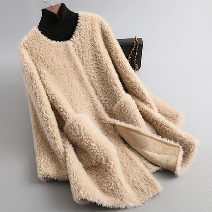 Olivia Couture – Teddy schapenvacht jas