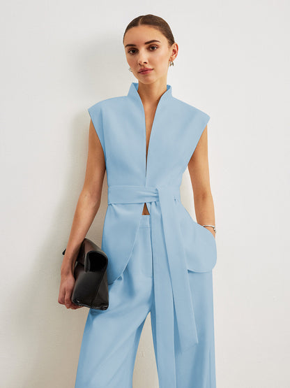 Peplum Top met Riem