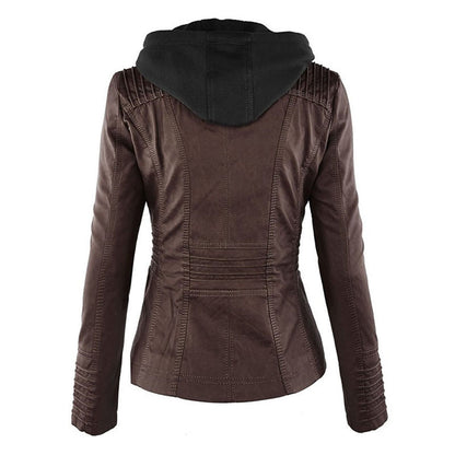 Katrine - Leren Herfst Jas