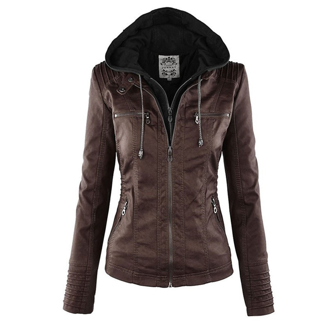 Katrine - Leren Herfst Jas