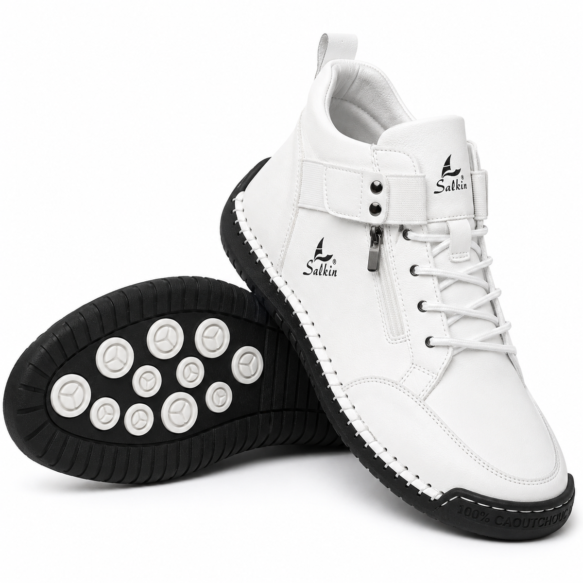 Sneaker met Rits — Breed & Comfortabel