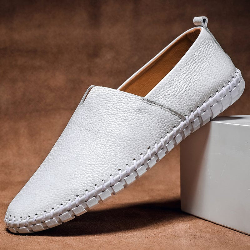 Monaco - Stijlvolle Leren Espadrilles