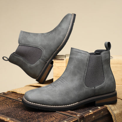Liam™ – Leren Enkelboots