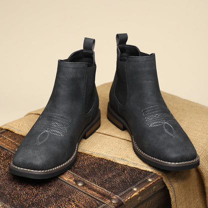 Liam™ – Leren Enkelboots