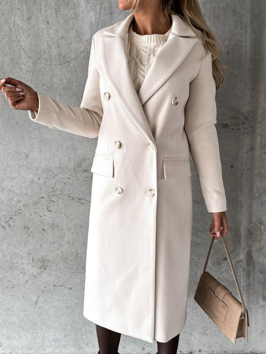 Lovas  | Klassiek Elegante Lange Mantel