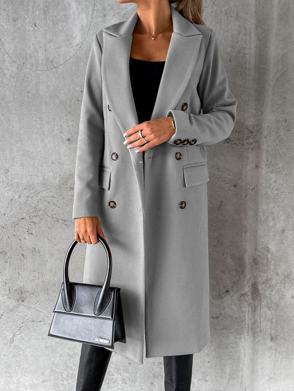 Lovas  | Klassiek Elegante Lange Mantel