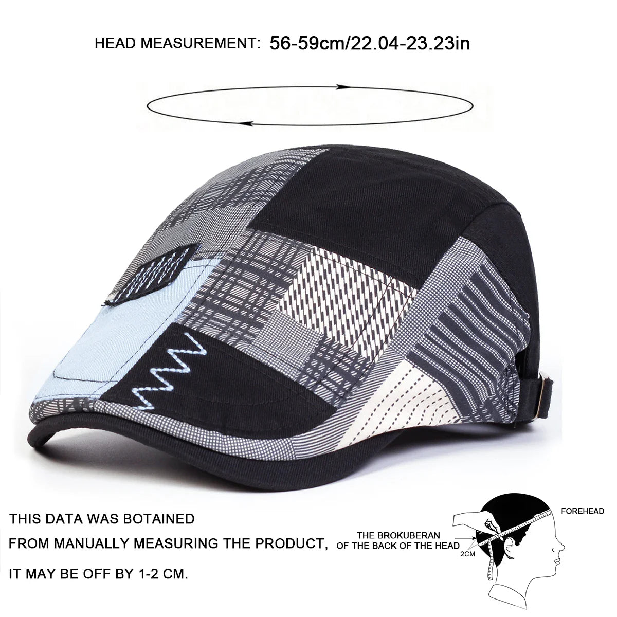 Patchwork Men's Cap
