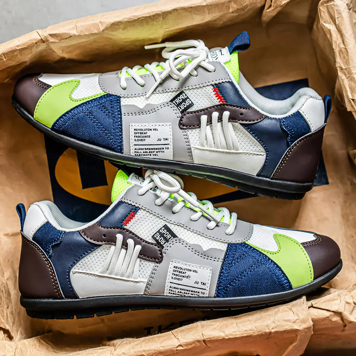 Claude™ – Retro-stijl Sneakers voor Ultiem Comfort