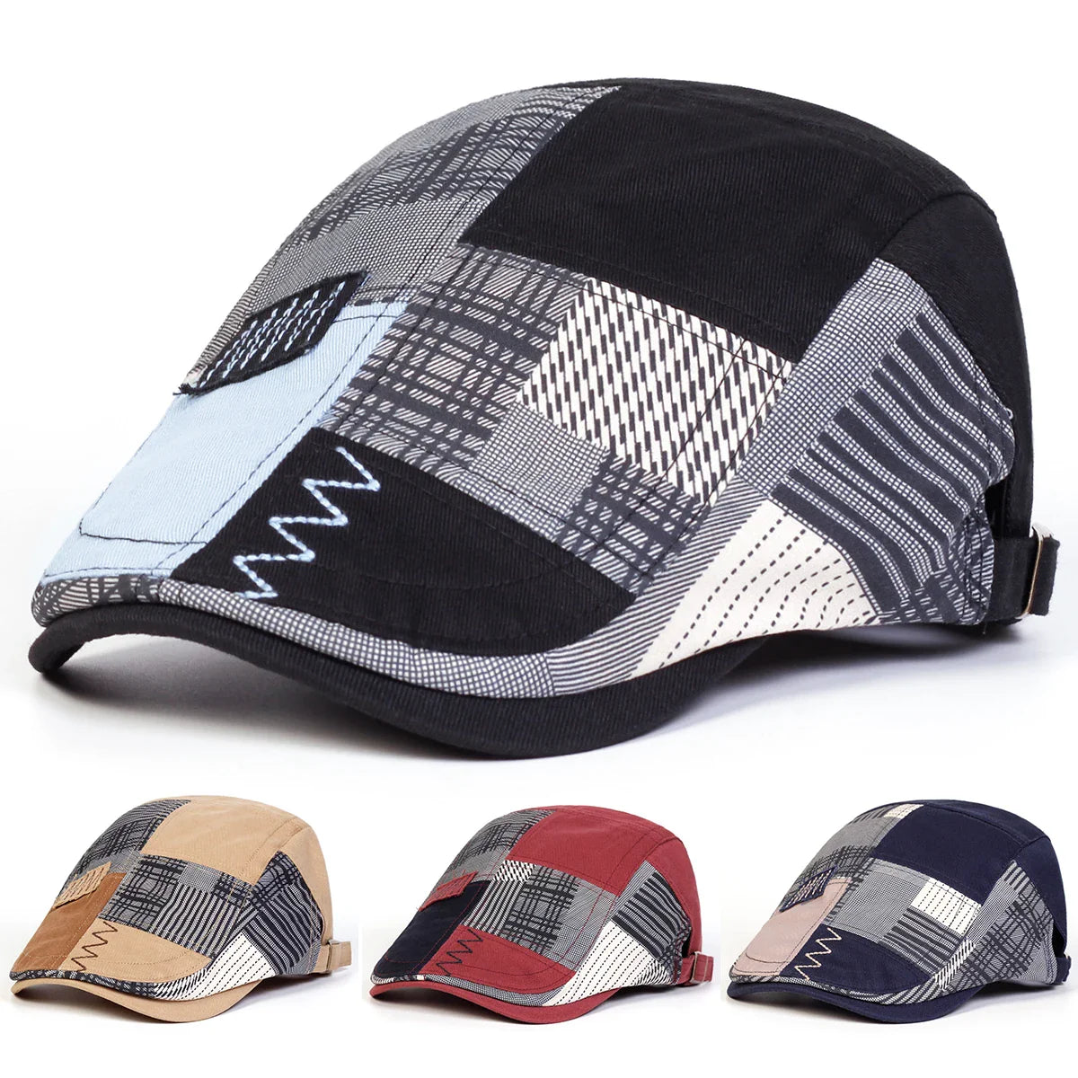 Patchwork Men's Cap