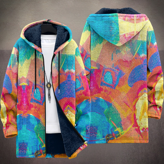 Luxe, artistiek geïnspireerde vest