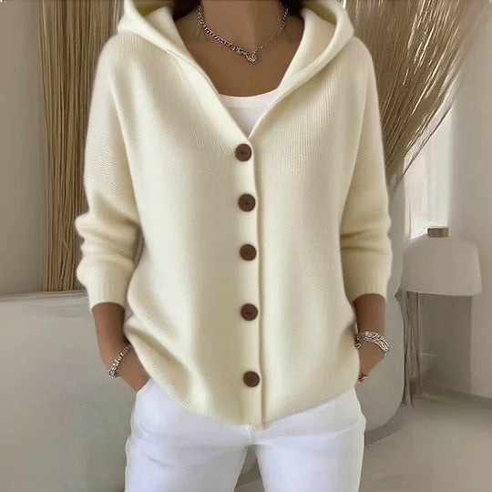 Cléandre | Gilet à Capuche avec Boutons