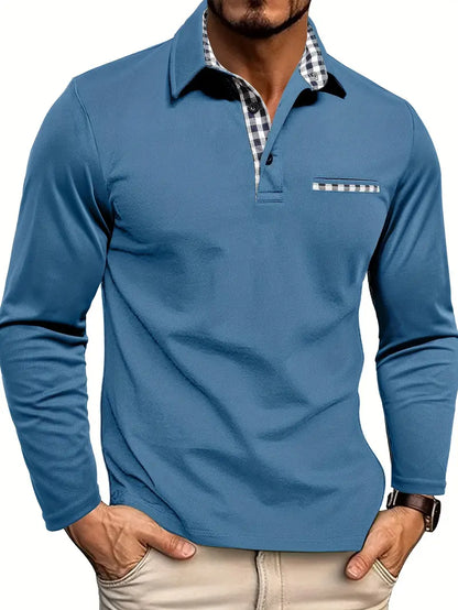 Van Laar – Polo met lange mouwen