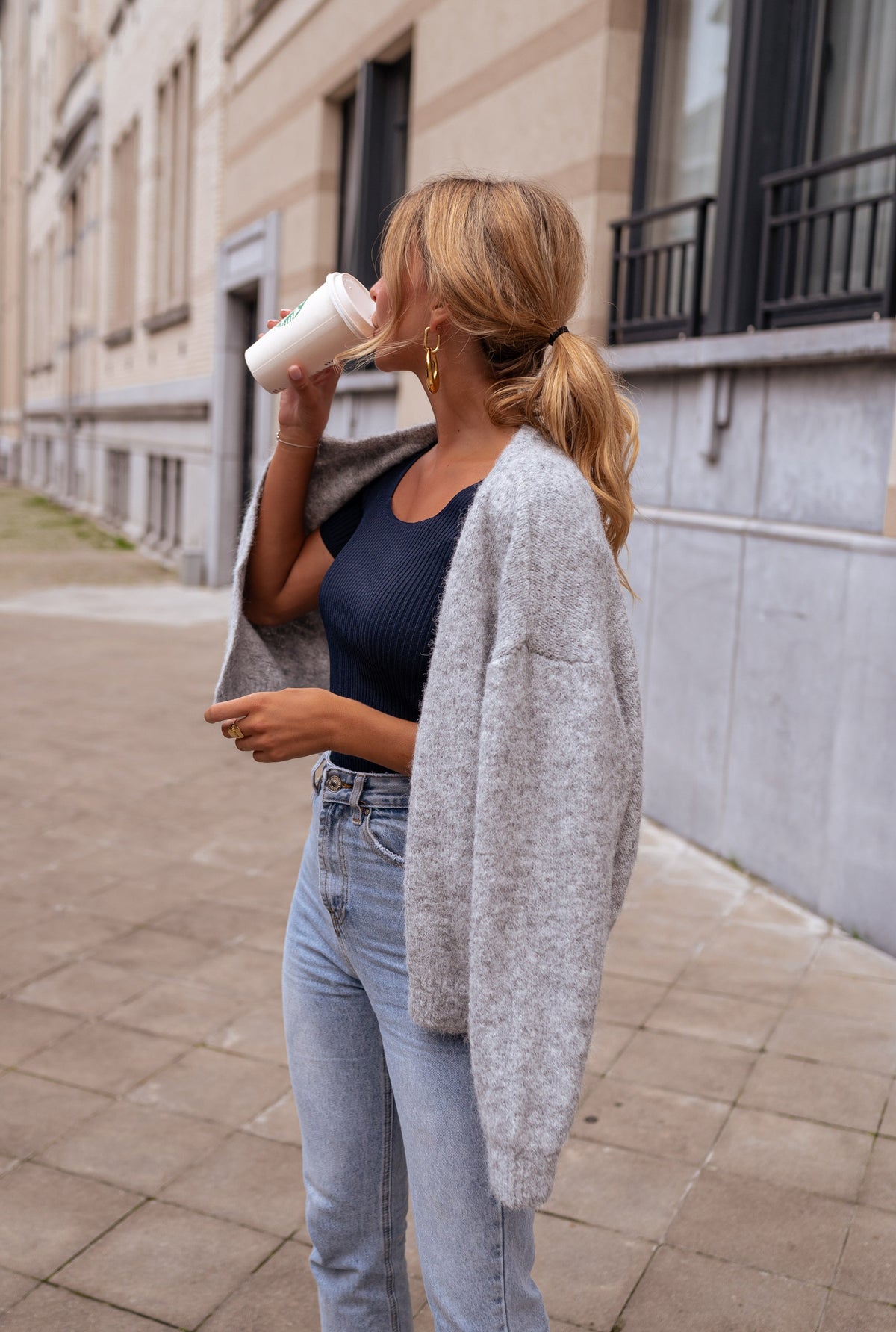 Gilet Harris - gris