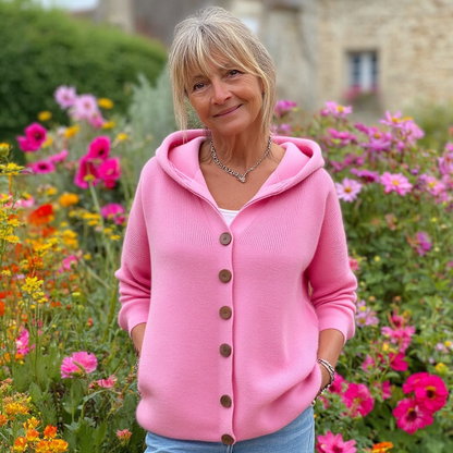 Cléandre | Gilet à Capuche avec Boutons